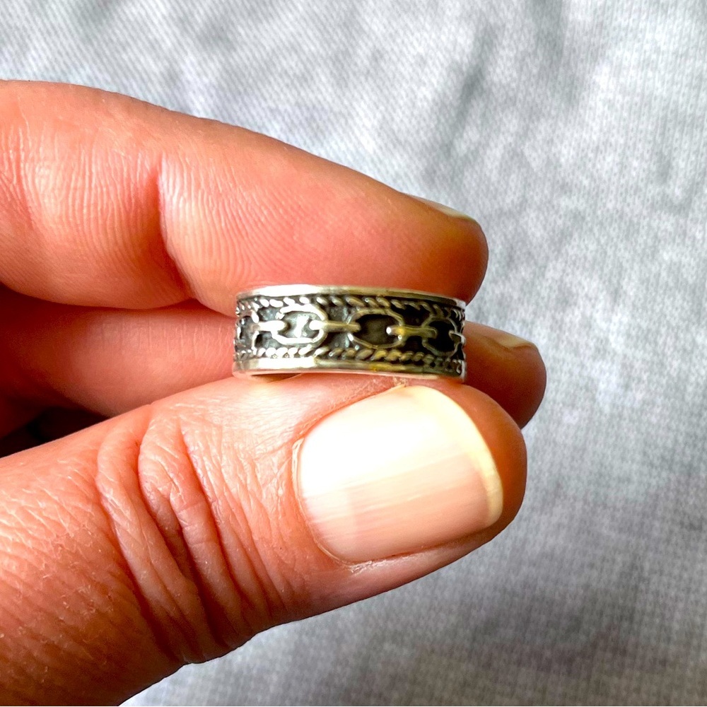 Chain Design Ring | Sz 6